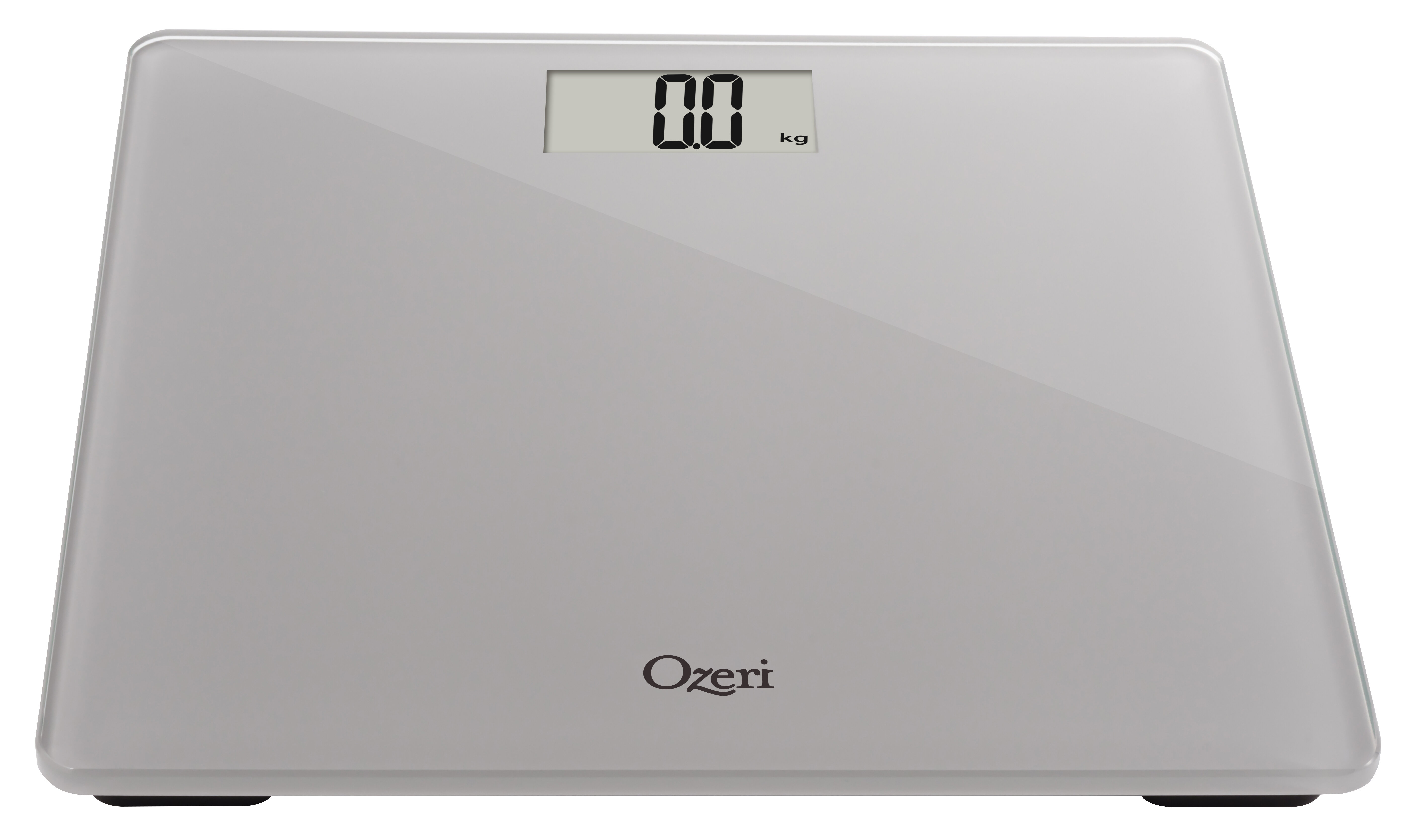 Ozeri Precision Bath Scale in Tempered Glass - Grey