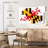 Borges Grunge Style Maryland Flag-109398893