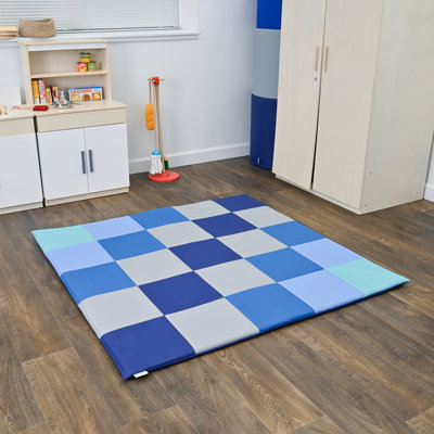 Patchwork Crawly Mat - Tranquility