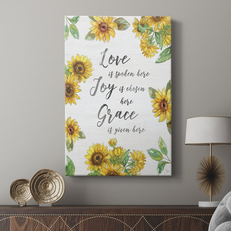 Grace Given Here -Custom Wrapped Gallery Cavas