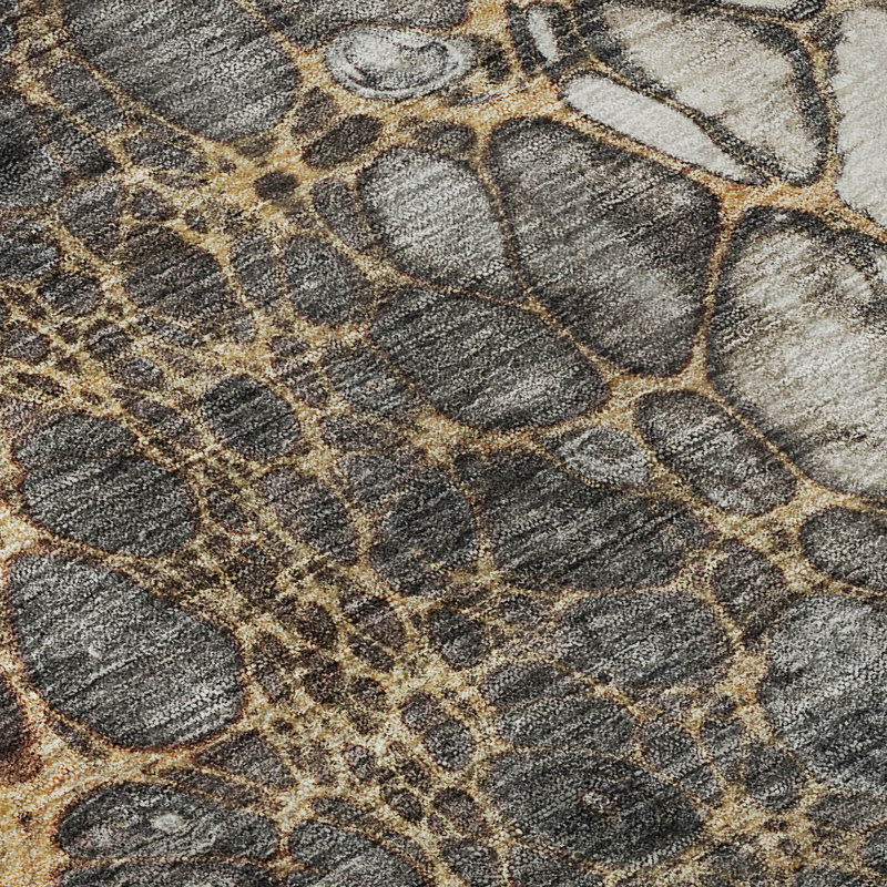 Tapis ivoire de qualité supérieure lavable à la machine Kolten, Tapis de couloir 2 pi 3 po x 7 pi 6 po 