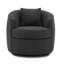 Fauteuil d'appoint pivotant Modern Boucle-793861881