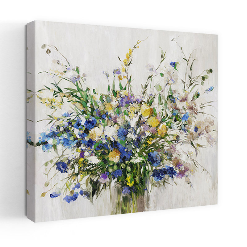 Bouquet de fleurs sauvages, H 18 po x l 18 po