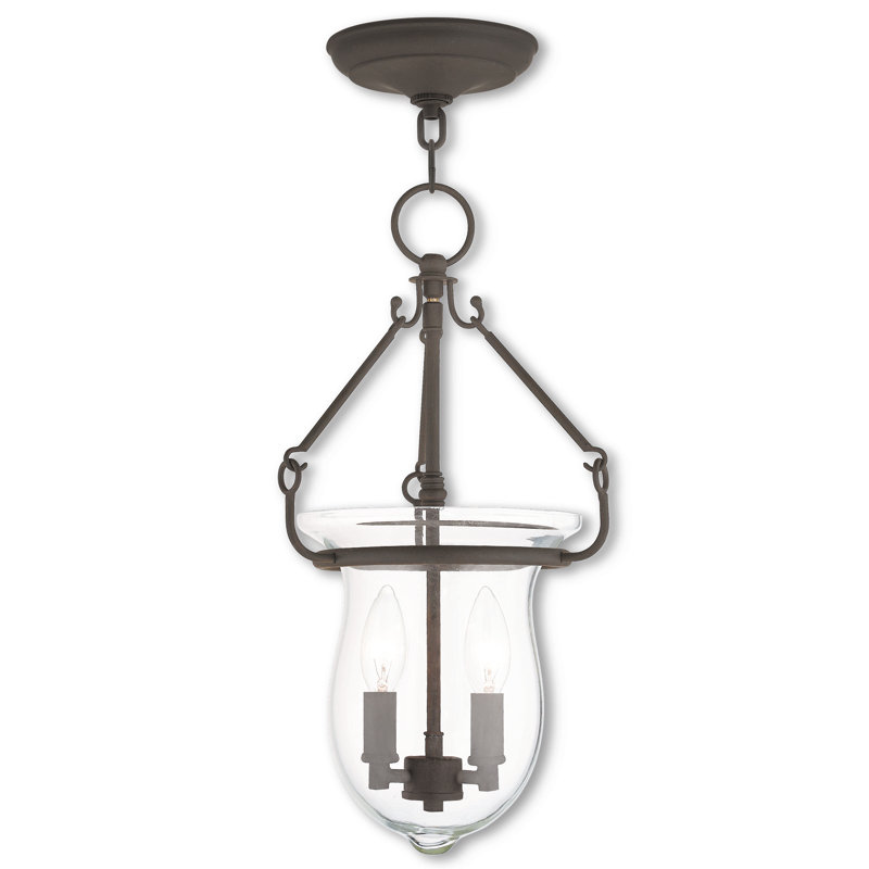Avrum 2 - Light Candle Style Pendant, Bronze