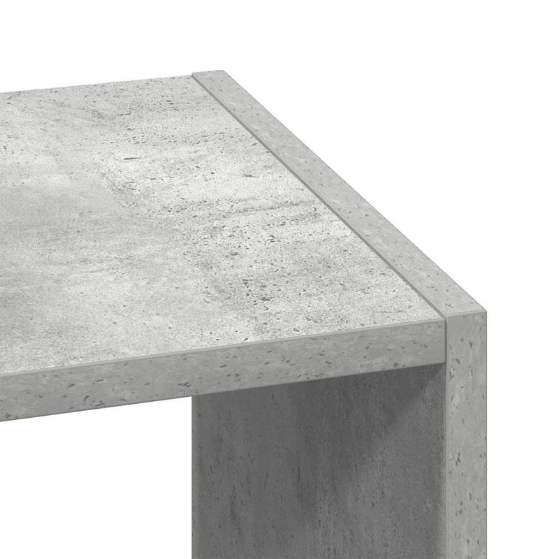 Rubeena 80cm H x 30cm W Bookcase, Concrete Grey