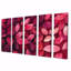 Crimson Leaves Dancing Ros I - Feuilles - Art mural traditionnel pour le salon-185421582-185421585