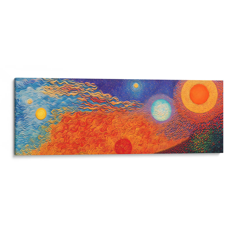 Modern Earth 329, 12" H x 36" W