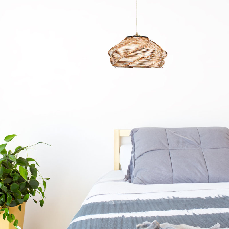 Lustre Kulle, Chameau, H 7 po x l 14,2 po x P 14,2 po