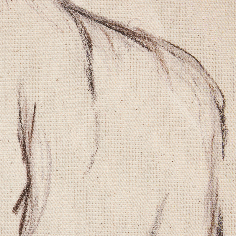 Charcoal Her by Brittney Schulz, 40'' H x 30'' W