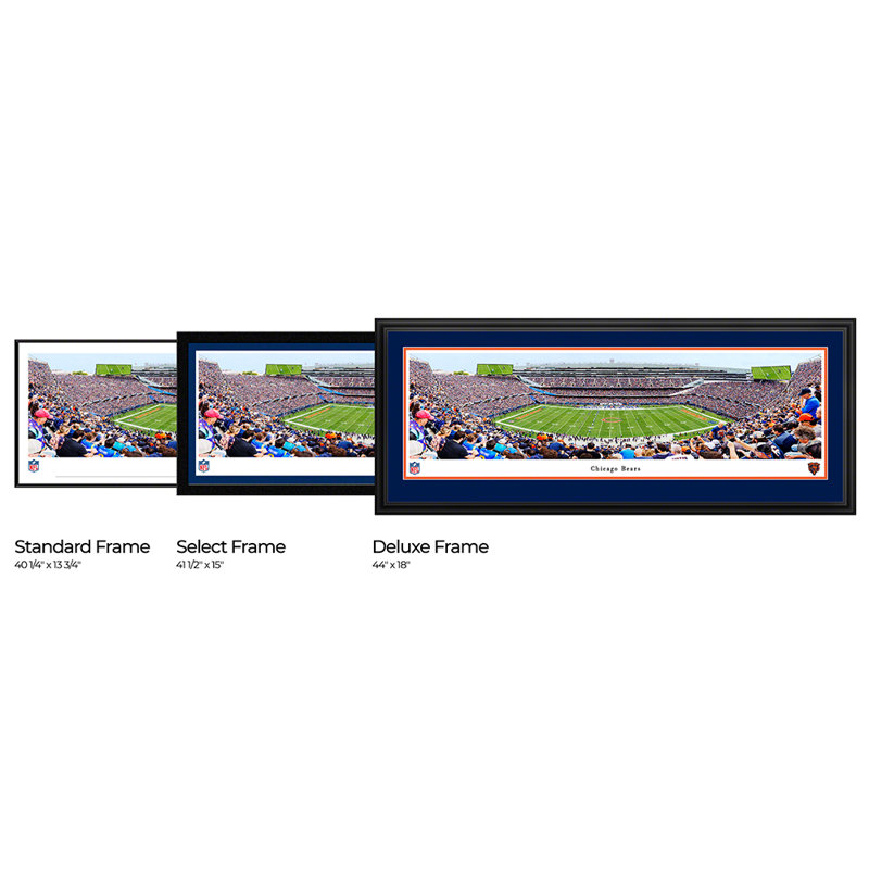 Chicago Bears, No Mat, Paper, 13.5" H x 40" W x 0.1" D