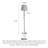 Chinese Vintage-Style Fabric & Solid Wood Floor Lamp