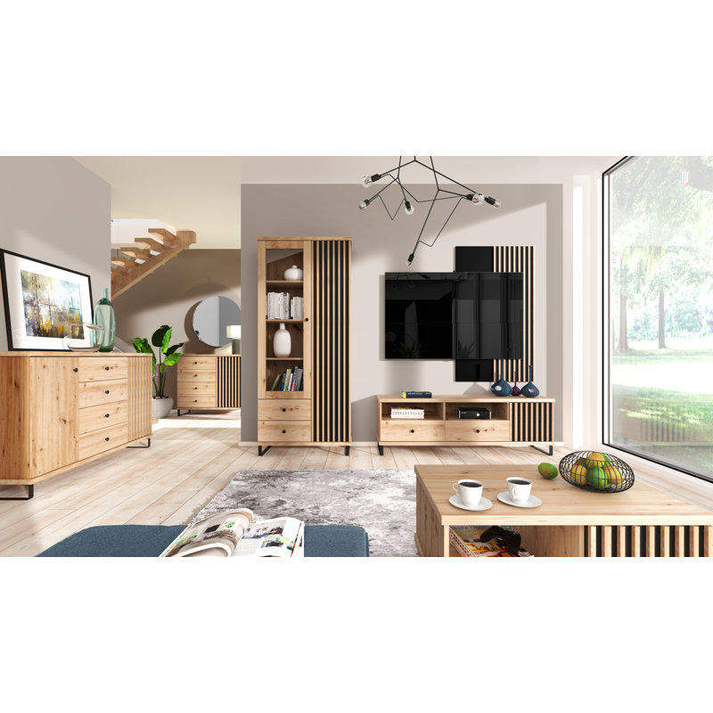 Caberfae Unfinished TV Stand for TVs up to 70"