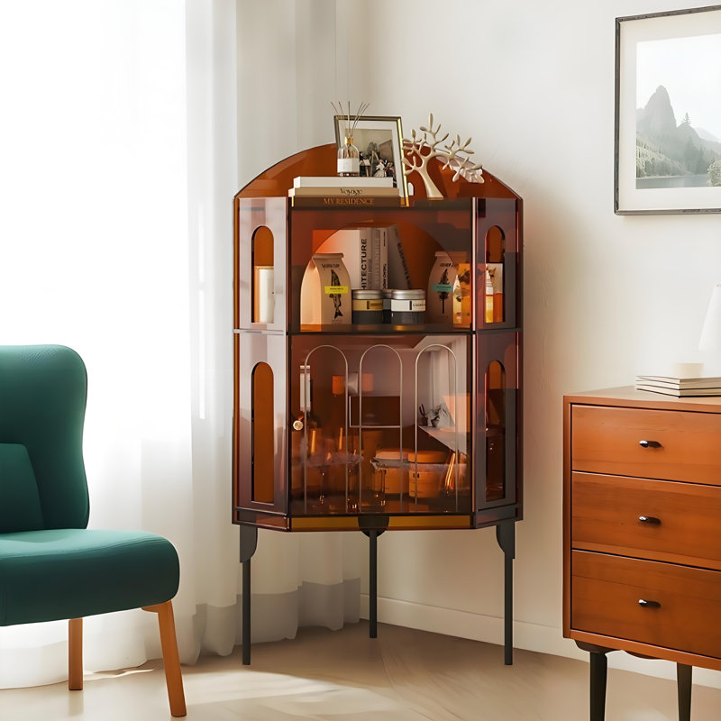 Armoire de rangement en coin 45,67 po