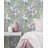 Simonetta Seafoam Heron Wallpaper
