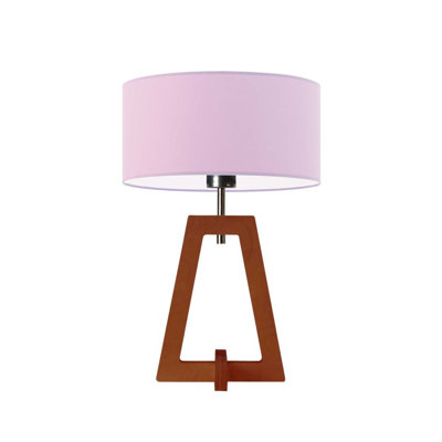 Addilyne Solid Wood Standard Table Lamp