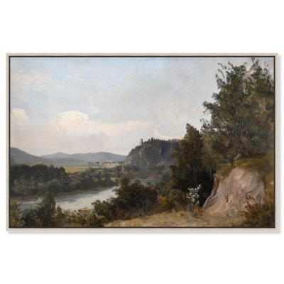 Hilltop Tower View I Canvas by Art Remedy
