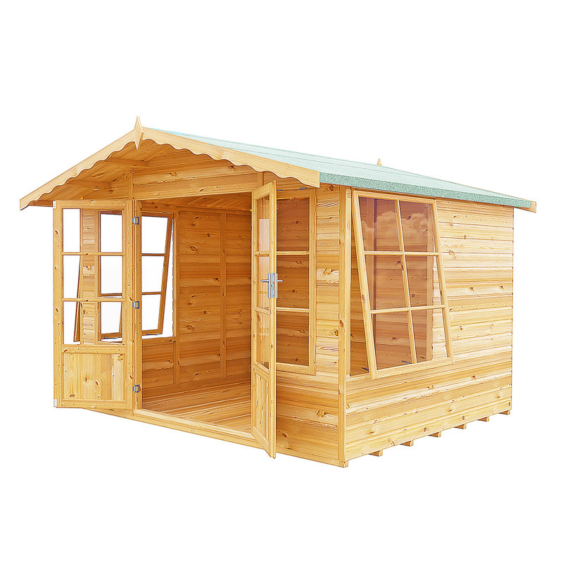 Woburn Handmade Shiplap Summerhouse 10 ft x 8 ft