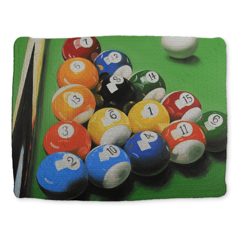Napperon Blue Hyperrealist