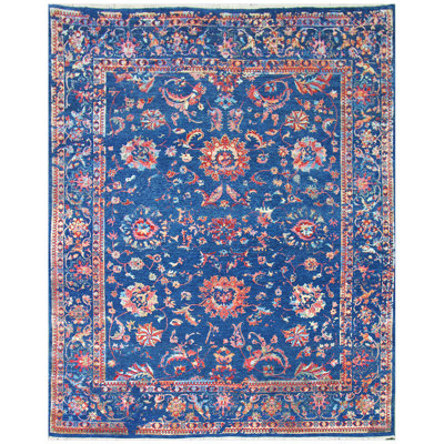 Oriental Area Rug in Pink