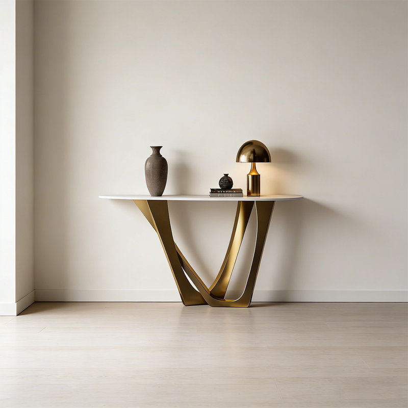 Console Modern Minimalist Luxury, H 33,46 po x l 47,24 po x P 15,35 po