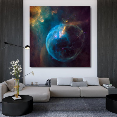 Art sur toile tendue avec la galerie Alcott Hill® de la NASA: Bubble Nebula (NGC 7635)