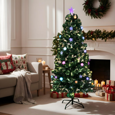 Lighted Artificial Christmas Tree