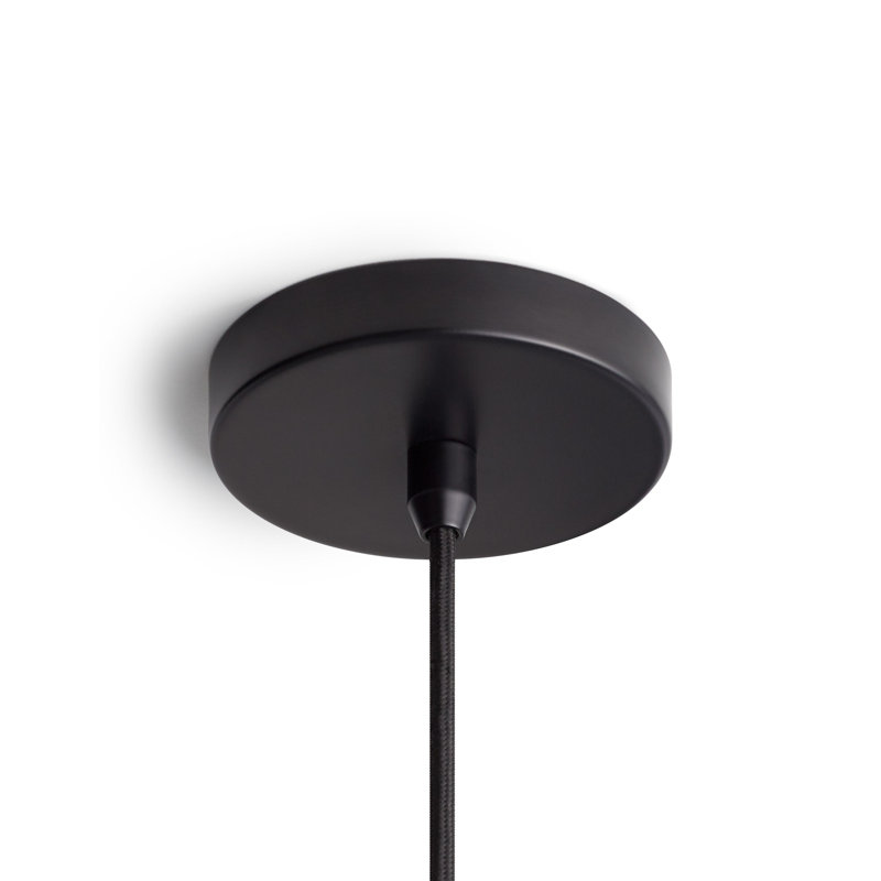 Perimeter 1 - Light Pendant, Black, 14" H x 11" W x 11" D