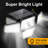 2.5-Watt LED Solar Power Dusk to Dawn Outdoor Security Flood Light with Motion Sensor