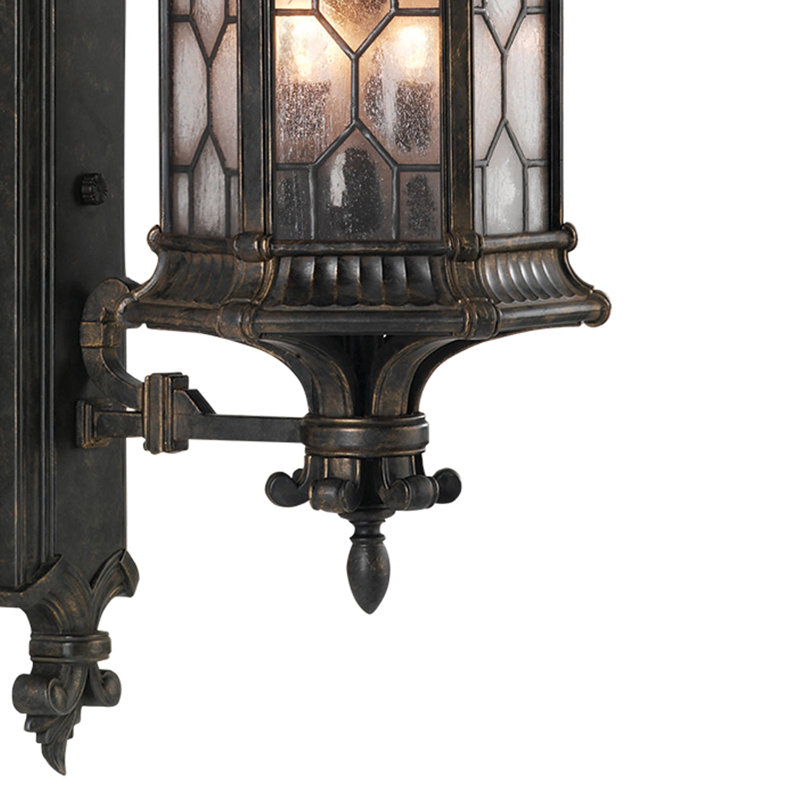 Devonshire Wall Light, 39” H x 13” W x 15” D