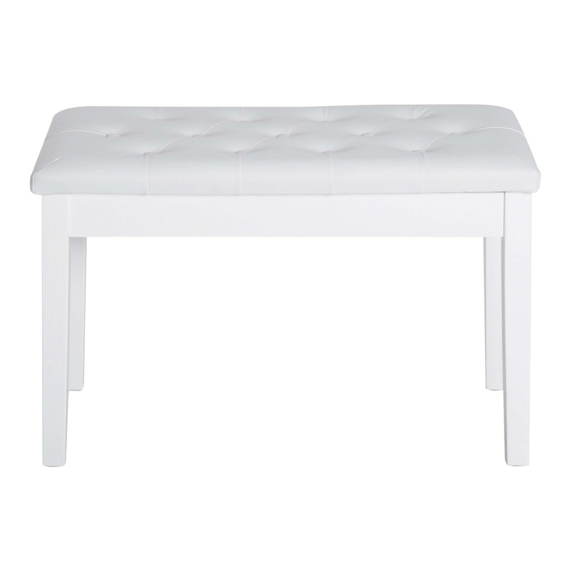 Banc de piano, Blanc
