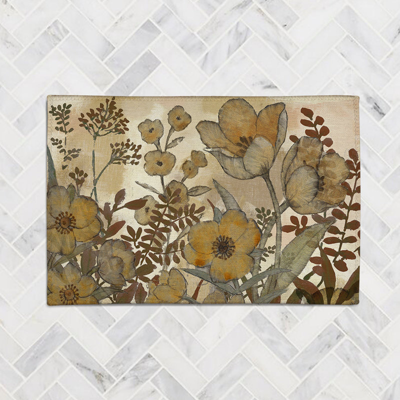 Sienna Forest Chenille Indoor Rug, Rectangle 4' x 6'