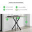 Chayton Modern Contemporary Glass And Chrome Console Hallway Table - Modern Sleek Design-172276071