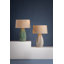 Lampe de table Colwyn en laiton vieilli et céramique colombe blanche-112654851-112654856