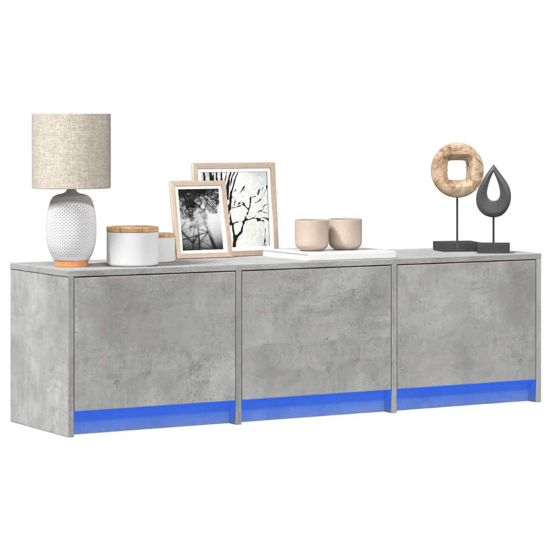 Unfinished TV Stand, 40cmH x 140cmL x 34cmW, Grey