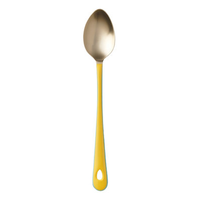 Harlow Bright Mixing Spoon With Stainless Steel Head, Mango