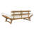 Jacqueline 83.46'' Wide Straight Acacia Patio Daybed with Cushions-1556862259-1554791929