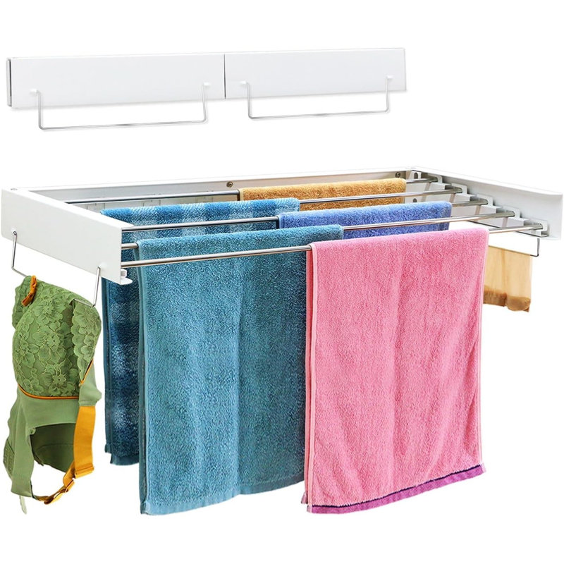 Metal Wall-Mounted Drying Rack