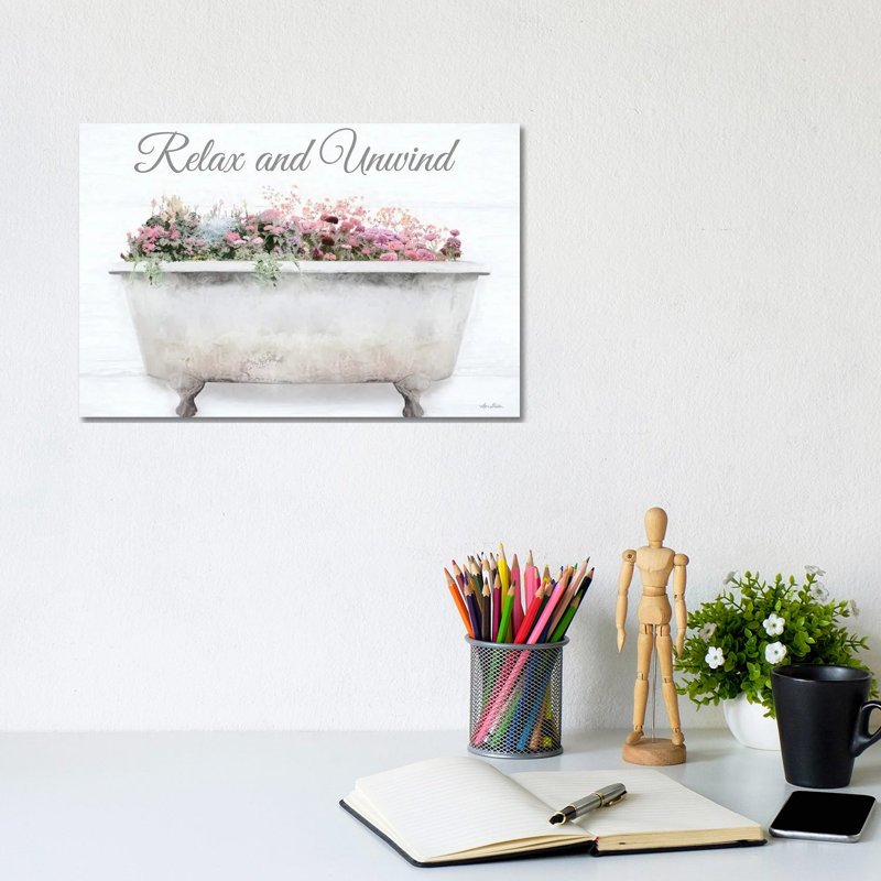 Relax And Unwind by Lori Deiter - Wrapped Canvas Print, 20.32 cm H x 30.48 cm W