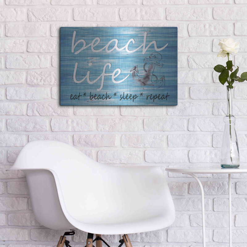 " Beach Life " by Cindy Jacobs, 16" H x 24" W