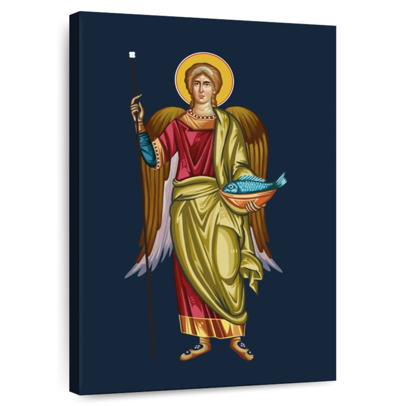 Leisha Archangel Raphael, H 51 po x l 34 po