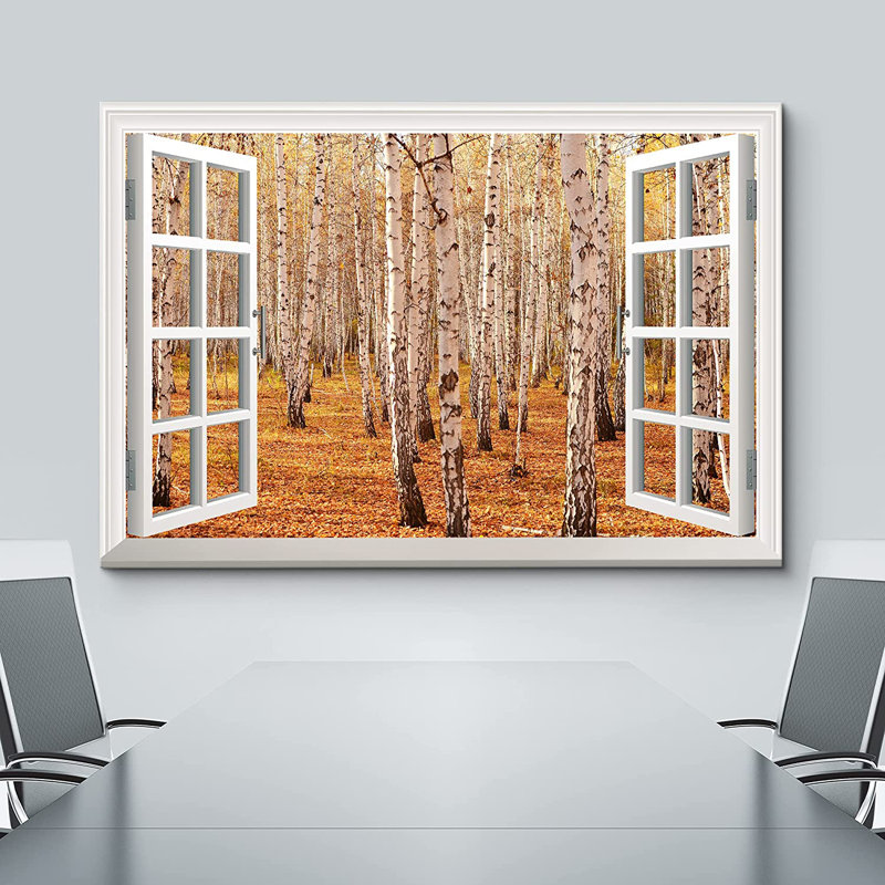 Autumn Fall " Autumn Birch Forest "