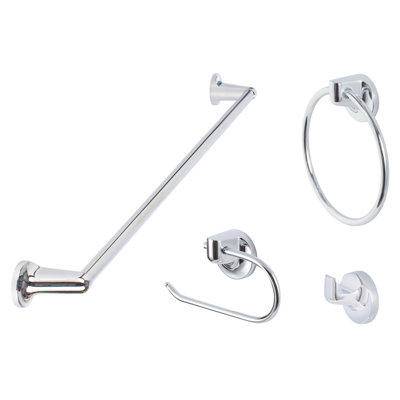 Sierra Series Bath Set, Single Post