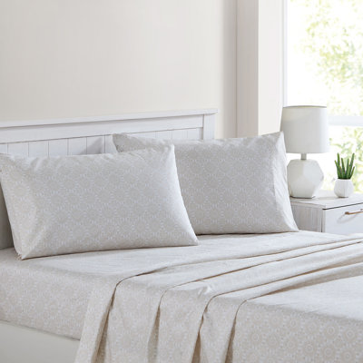 Modern Threads 4-Piece Ultra Soft Microfiber Sheet Set with Deep Pockets in Solids & Prints