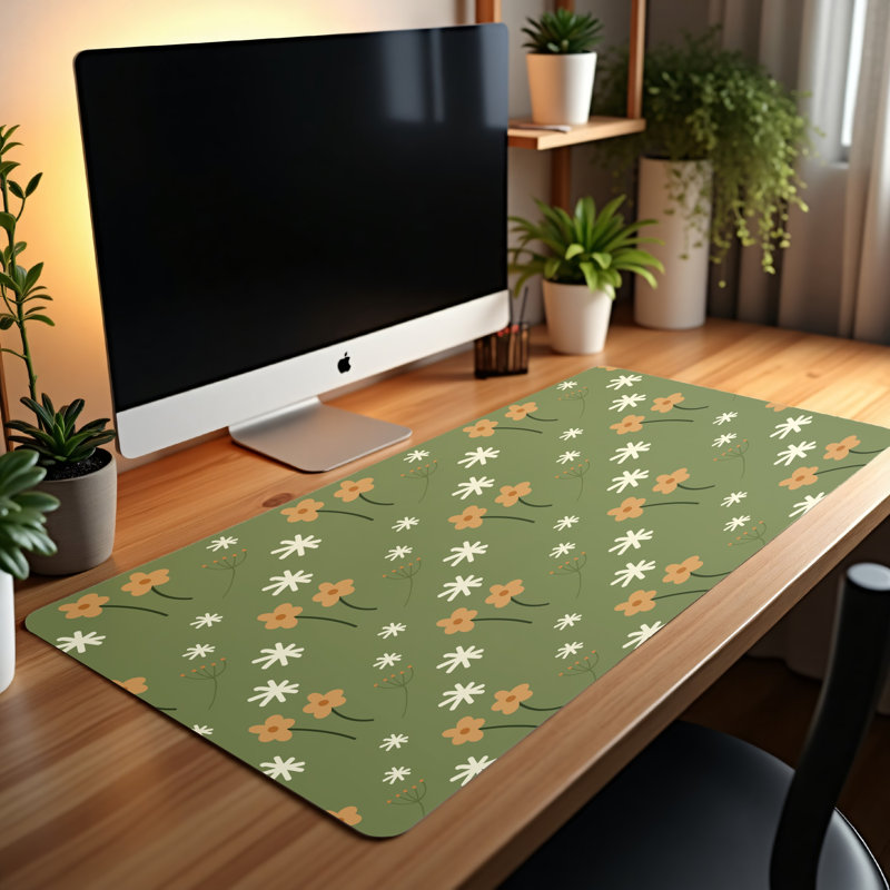 Polyester Desk Pad, 23.6x13.8