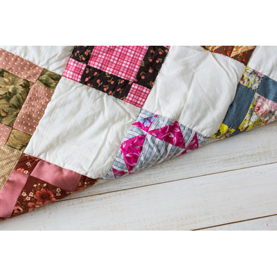 Quilted Blanket - Wrapped Canvas Print