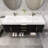 Gainesville 59'' Double Bathroom Vanity with Acrylic Top-1283852758