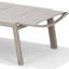 Chaise longue d'extérieur pliante en aluminium
