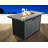 25'' H X 42'' W Steel Outdoor Fire Pit Table With Lid