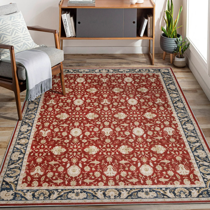 Rocus Geometric Indoor Rug, Rectangle 4' x 5'11"