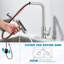 Brushed Nickel Kitchen Sink Faucet Pull Down Sprayer Single Handle Swivel Mixer-126470458